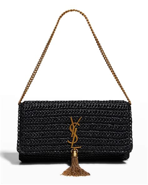 sac kate ysl pompon|KATE 99 TASSEL IN RAFFIA .